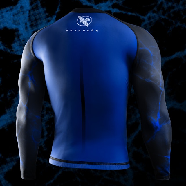 Hayabusa UFC BJJ Rash Guard – Zwart / Blauw