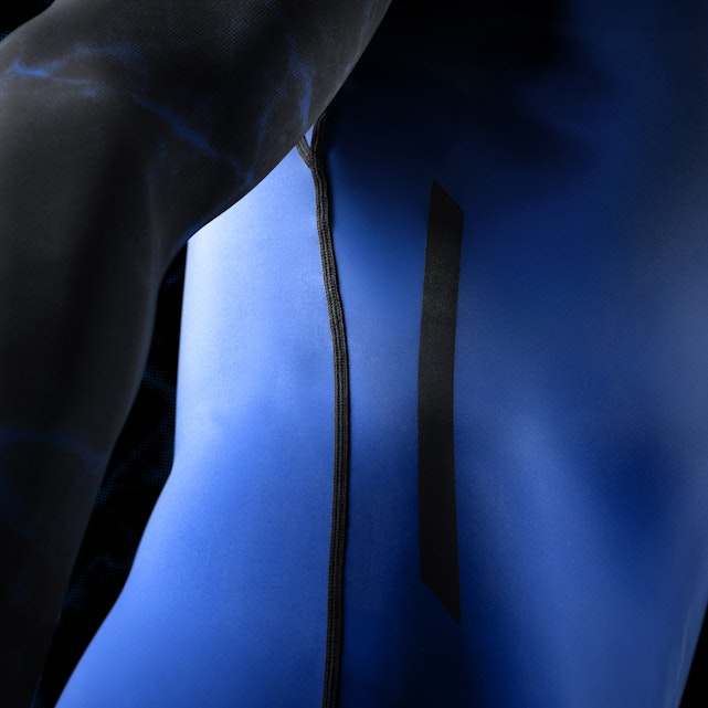 Hayabusa UFC BJJ Rash Guard – Zwart / Blauw