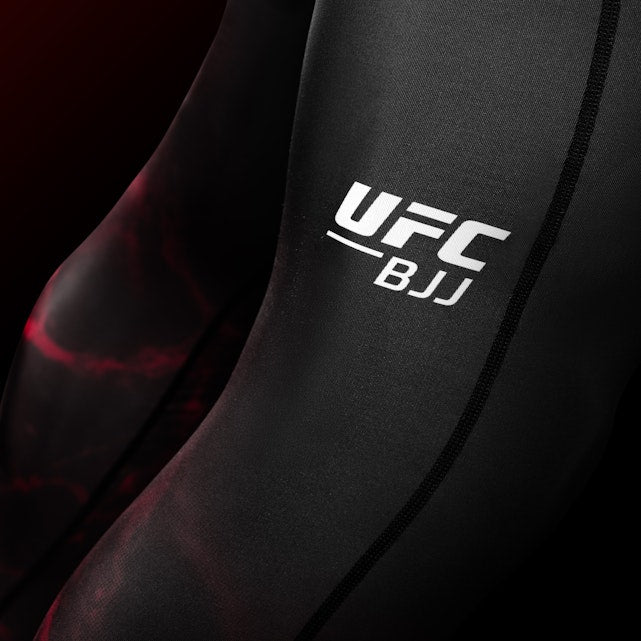 Hayabusa UFC BJJ Heren Spats - Zwart / Rood