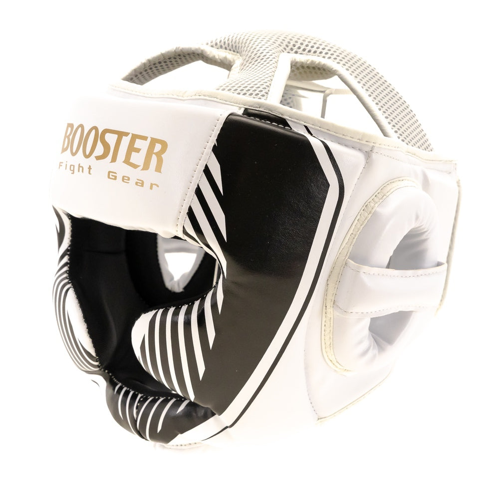 Booster Headguard – BFG/HG Bangkok 2 – White / Gold