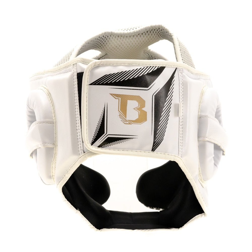 Booster Headguard – BFG/HG Bangkok 2 – White / Gold