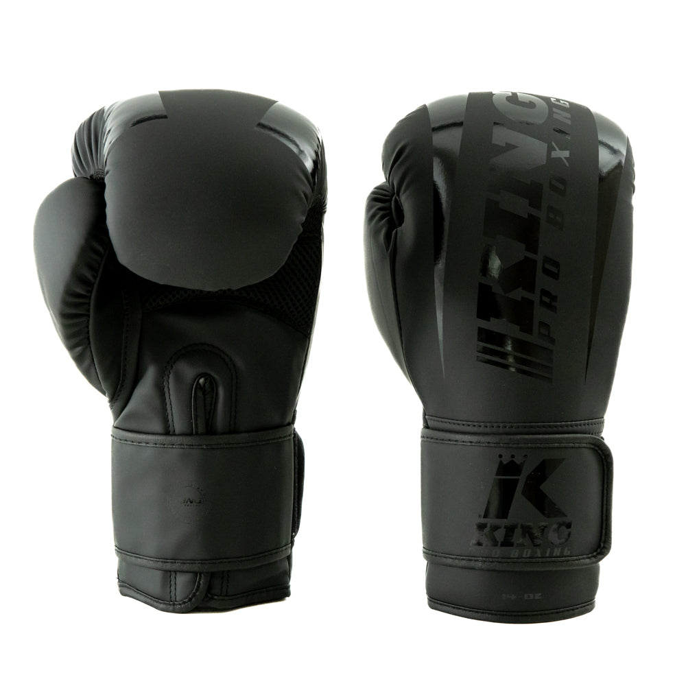 King Pro Boxing Boxing Gloves - Revo - Black