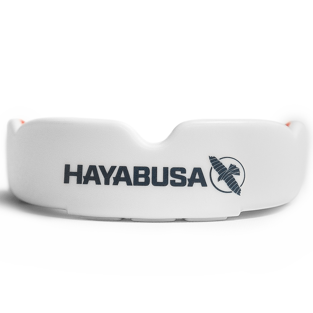 Hayabusa Combat Mouthguard - Adult - wit/rood