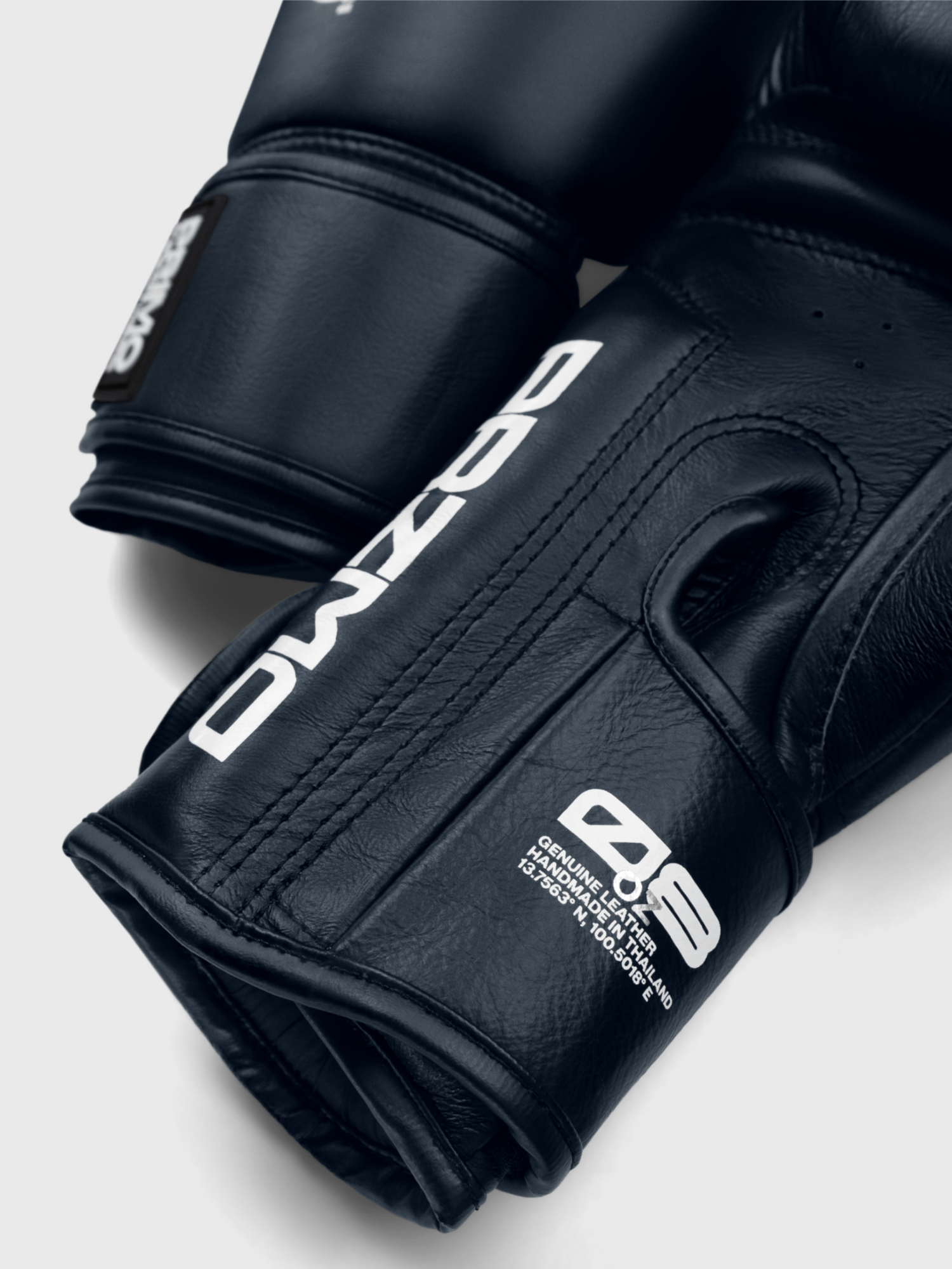Primo Mamba Series Boxing Gloves - Genuine Leather - Navy