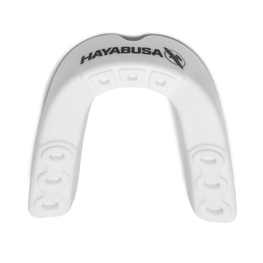 Hayabusa Combat Mouthguard - Adult - wit/rood