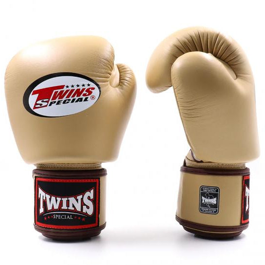 Twins Special BGVL 3 Bokshandschoenen - Echt Leer - Latte - Lichtbruin