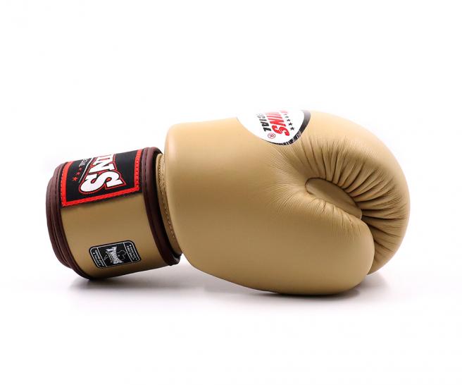 Twins Special BGVL 3 Bokshandschoenen - Echt Leer - Latte - Lichtbruin