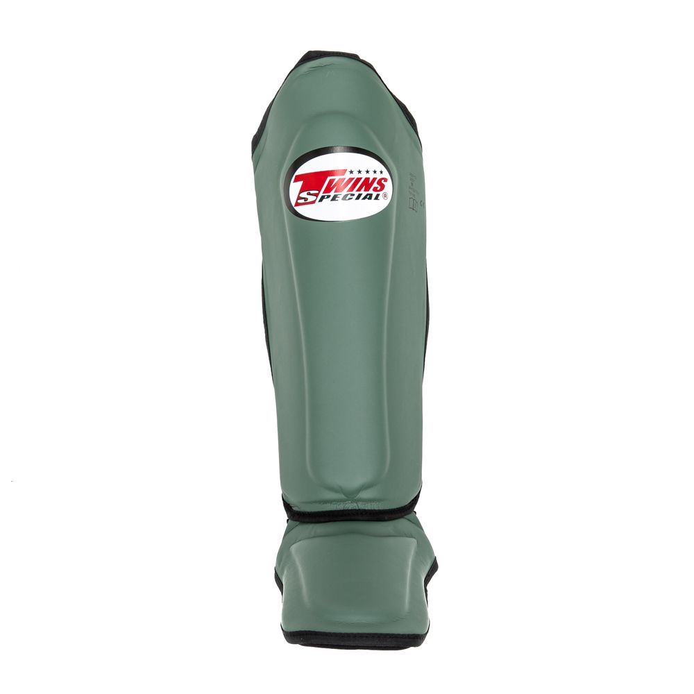 Twins Special SGL 7 Shin Guards - Olive Green