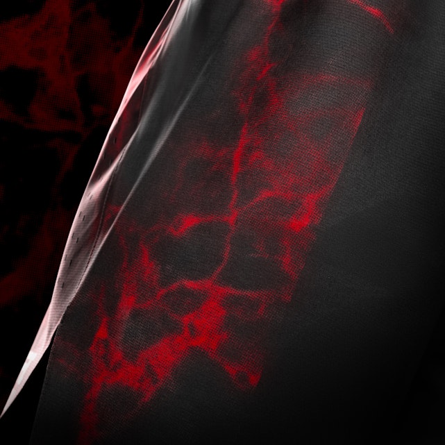 UFC BJJ Heren Grappling Shorts - Zwart / Rood