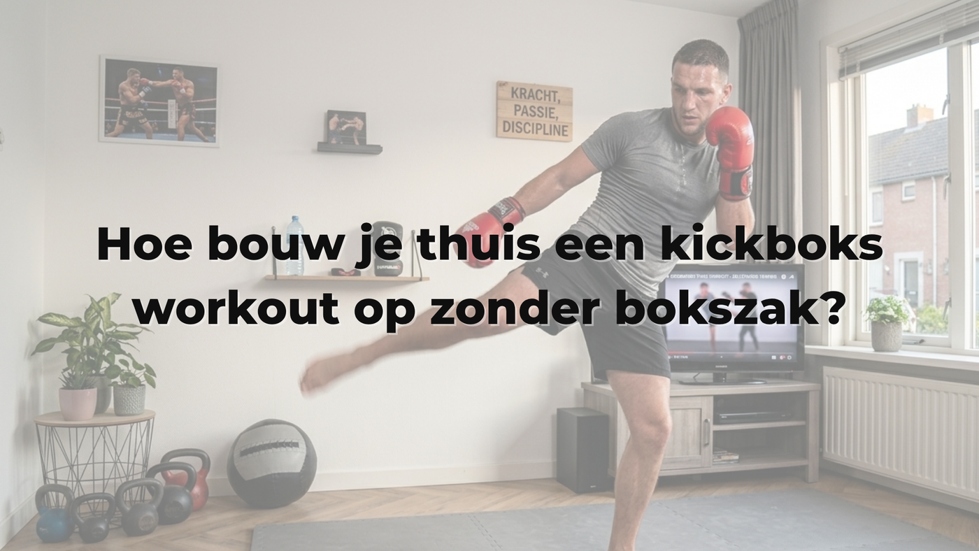 Hoe bouw je thuis een kickboks workout op zonder bokszak?