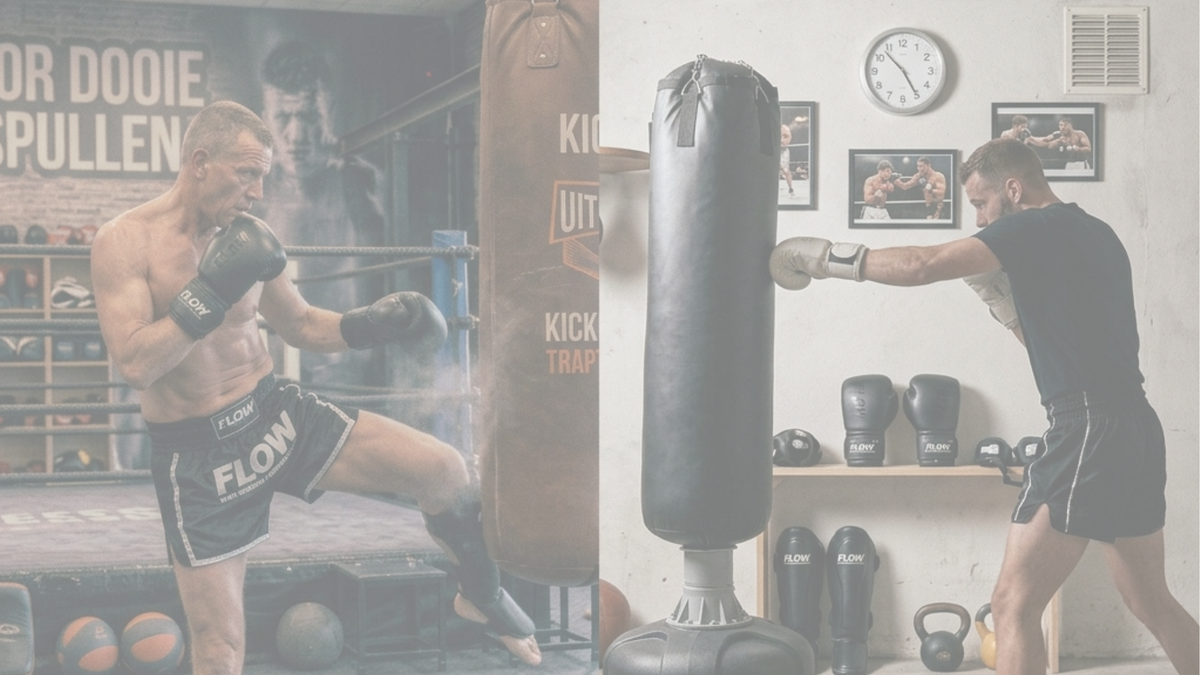 Kickboksen thuis vs. in de sportschool: wat werkt beter?