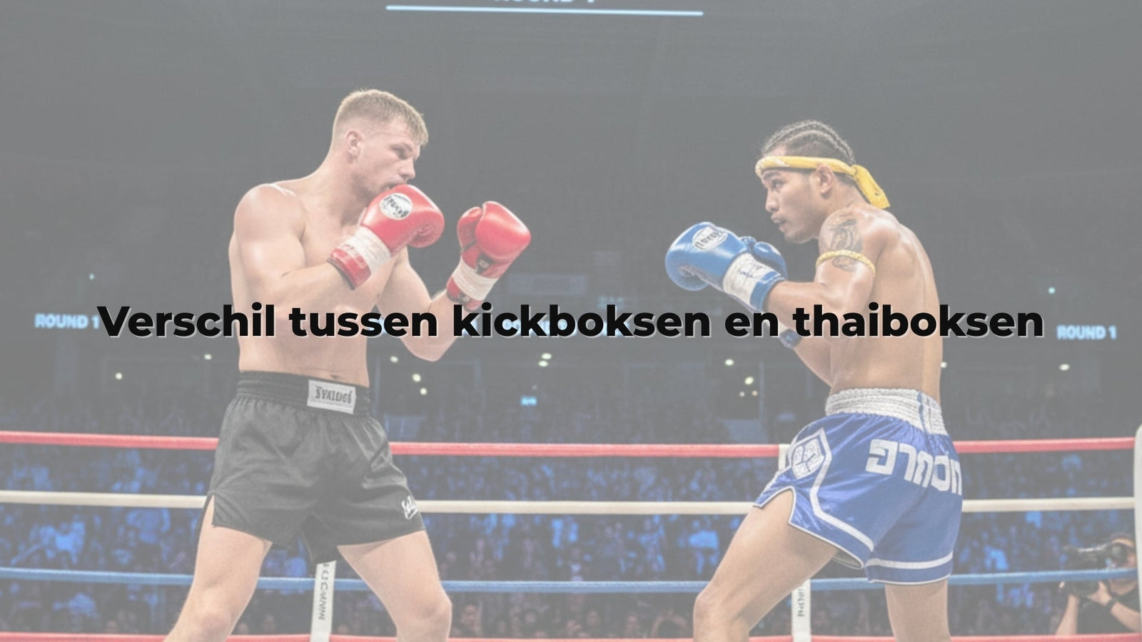 Verschil tussen kickboksen en thaiboksen