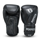 Booster Pro Range BGL V3 Bokshandschoenen - Echt Leer - Black Foil - zwart
