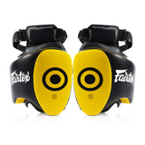 Fairtex TP5 Ultra Lite Thigh Pad - Zwart / Geel