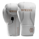 Hayabusa Mayweather Contender Boxing Gloves - White/Gold
