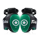 Fairtex TP5 Ultra Lite Thigh Pad - Zwart / Groen