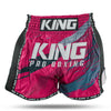 King Pro Boxing Storm 3 Muay Thai Shorts - rood/donkerblauw