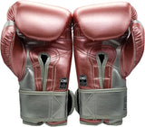 Danger Mexican Pride Rockstar Bokshandschoenen - Semi Leer - metaal Roze