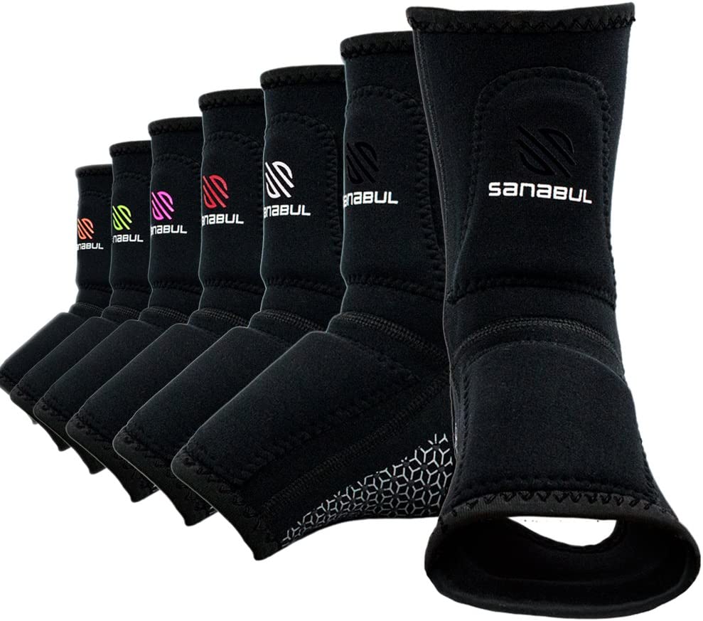 Sanabul Essential Gel Knöchelwickel - Paar - Schwarz