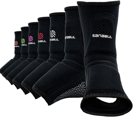 Sanabul Essential Gel Ankle Wraps - paar - Zwart