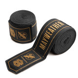 Hayabusa Mayweather Stretch Handwraps - Zwart/Goud - 4,5 meter