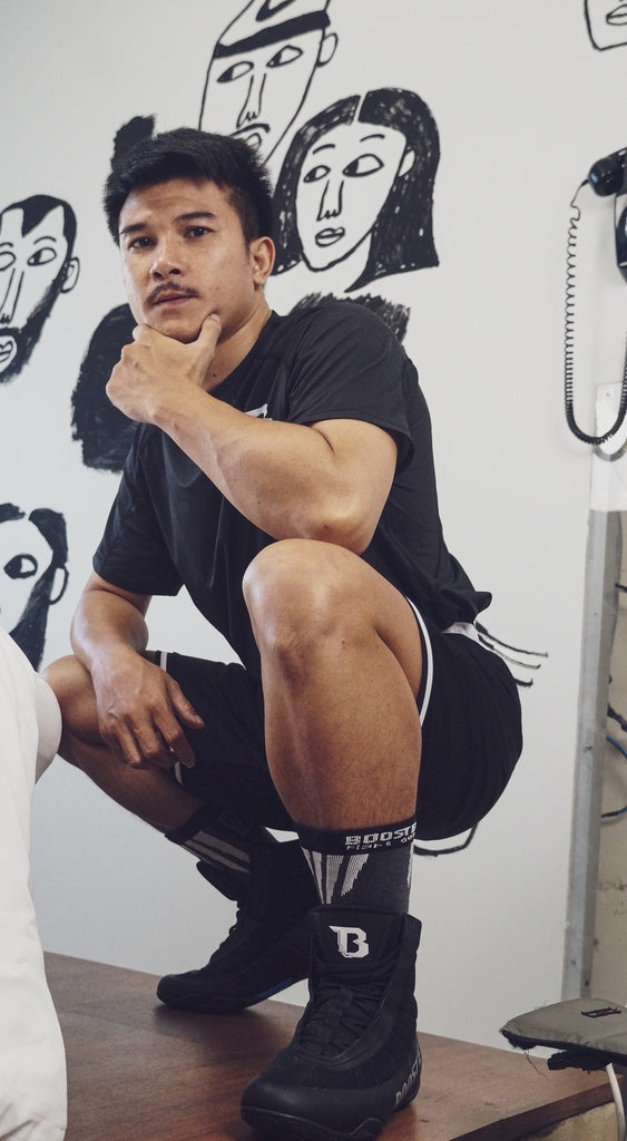 Booster Rapid Strike Pro 1 - Boxing Socks - Black