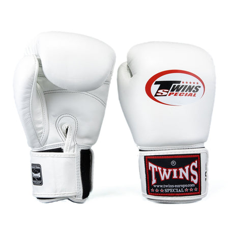 Twins Special BGN 1 Bokshandschoenen - Echt Leer - Wit