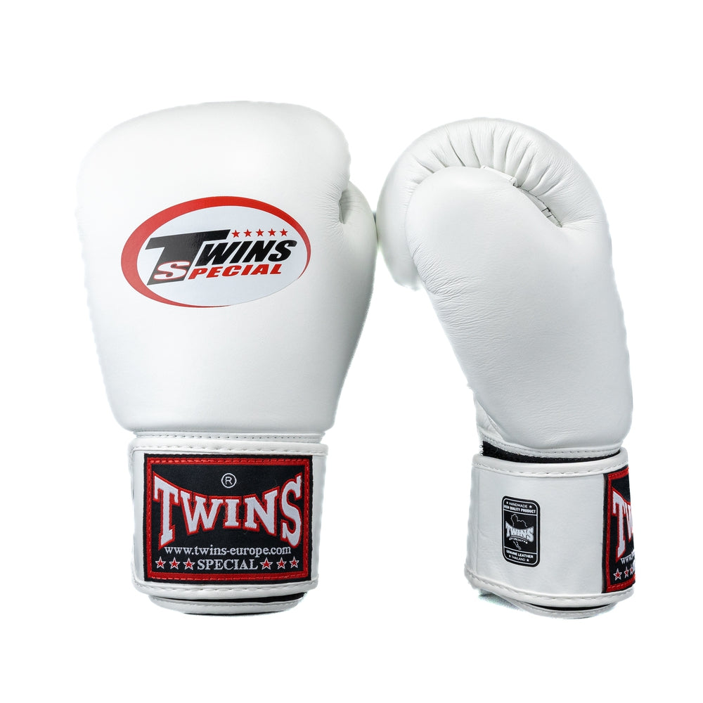 Twins Special BGN 1 Bokshandschoenen - Echt Leer - Wit