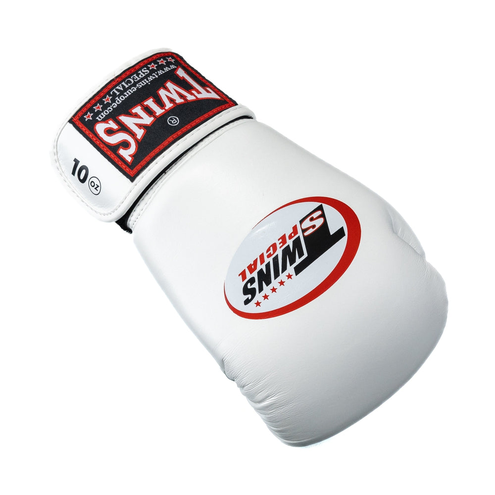 Twins Special BGN 1 Bokshandschoenen - Echt Leer - Wit