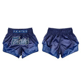 Fairtex BS1930 Muay Thai Shorts - Blue Ocean - Blauw