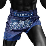 Fairtex BS1930 Muay Thai Shorts - Blue Ocean - Blauw