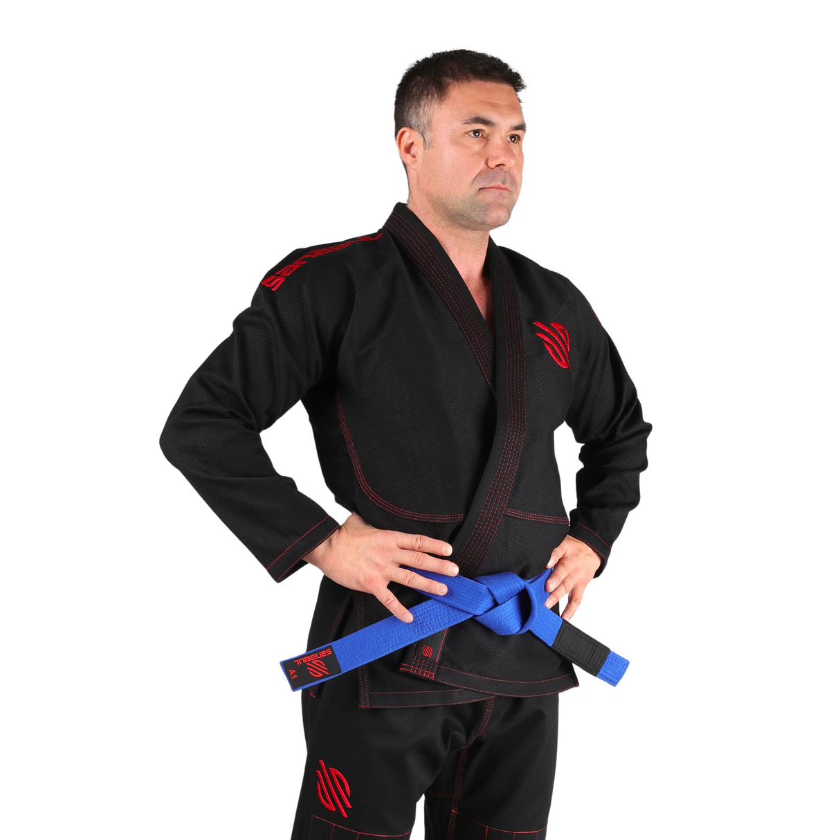 Sanabul Essential Lichtgewicht Braziliaanse Jiu Jitsu Gi - Voorgekrompen katoen - IBJJF goedgekeurd - Zwart