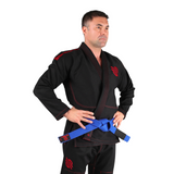 Sanabul Essential Lichtgewicht Braziliaanse Jiu Jitsu Gi - Voorgekrompen katoen - IBJJF goedgekeurd - Zwart