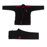 Sanabul Essential Lichtgewicht Braziliaanse Jiu Jitsu Gi - Voorgekrompen katoen - IBJJF goedgekeurd - Zwart