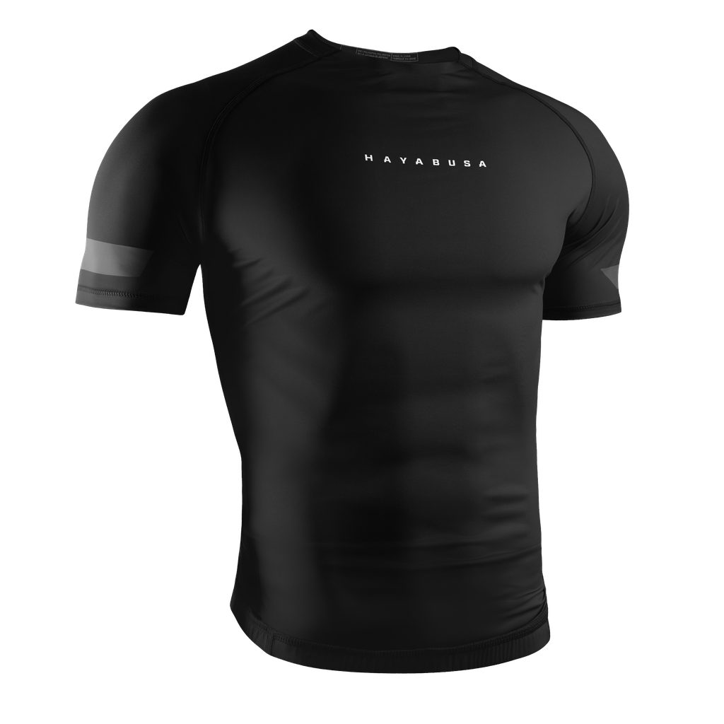 Hayabusa Core Short Sleeve Rashguard voor heren - Zwart