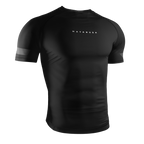 Hayabusa Core Short Sleeve Rashguard for Men - Black
