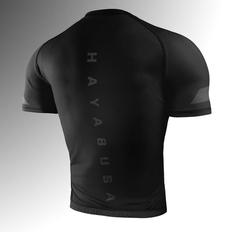 Hayabusa Core Short Sleeve Rashguard voor heren - Zwart