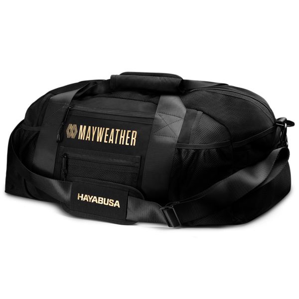 Hayabusa Mayweather Mesh Gym Bag - zwart / goud - 70 liter