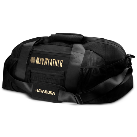 Hayabusa Mayweather Mesh Gym Bag - zwart / goud - 70 liter