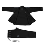Sanabul Essential Lichtgewicht Braziliaanse Jiu Jitsu Gi - Voorgekrompen katoen - IBJJF goedgekeurd - Zwart