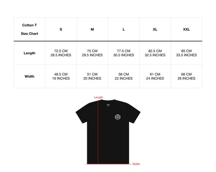Primo Heart of Champion T-Shirt - zwart
