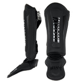 King Pro Boxing - Revo 4 - Kickboks Scheenbeschermers - Zwart