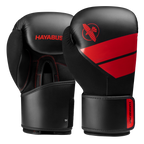 Hayabusa S4 Boxing Gloves - Black/Red