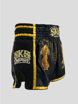 SKS Muay Thai Shorts Sakyant “Tiger” - Zwart / Goud