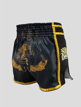 SKS Muay Thai Shorts Sakyant “Tiger” - Zwart / Goud