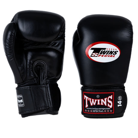 Twins Special BGN 1 Bokshandschoenen - Echt Leer - Zwart