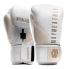 Hayabusa Mayweather Champ Boxing Gloves - White/Gold