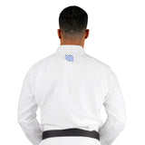 Sanabul Essential Lichtgewicht Braziliaanse Jiu Jitsu Gi - Voorgekrompen katoen - IBJJF goedgekeurd - Wit