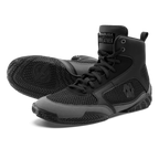 Hayabusa Mayweather Champ Boxing Shoes - Black/Grey