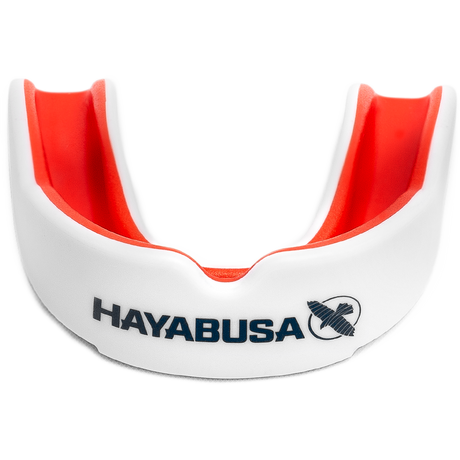 Hayabusa Combat Mouthguard - Adult - wit/rood